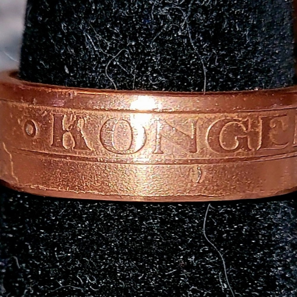Foreign Currency Coin Ring